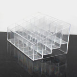 24 Grid Acrylic Makeup Storage Holder Cosmetic Box Jewelry Display Stand