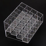 24 Grid Acrylic Makeup Storage Holder Cosmetic Box Jewelry Display Stand