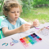 Colorful Clay Beads Set for Kids Jewelry Making