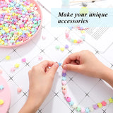 24 Grid Colorful Crystal Glass Beads Kit Box Set for DIY Necklace Bracelet