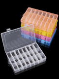 Plastic Jewelry Beads Box Organizer Container for DIY Earrings Display