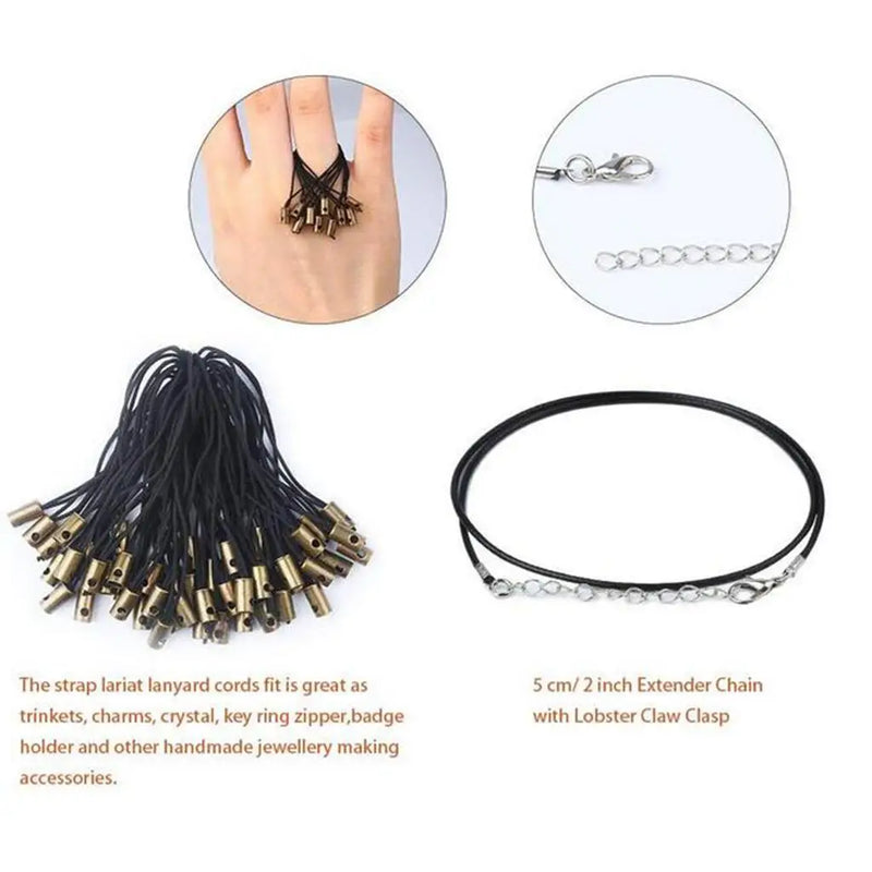 Jewellery Making Beads Mix Pliers Findings Starter Kit Gift Set