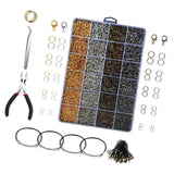 Jewellery Making Beads Mix Pliers Findings Starter Kit Gift Set