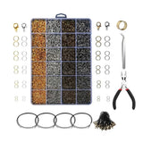 Jewellery Making Beads Mix Pliers Findings Starter Kit Gift Set