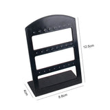 24 Holes Ear Hook Plastic Storage Rack Jewelry Stand Holder