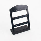 24 Holes Ear Hook Plastic Storage Rack Jewelry Stand Holder