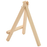 24 Pack Mini Wood Display Easel Set for Paintings Crafts Acrylics Oil Projects