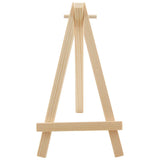 24 Pack Mini Wood Display Easel Set for Paintings Crafts Acrylics Oil Projects