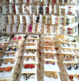 24 Pairs Vintage Hoop Earrings Women's Zircon Crystal NICKEL