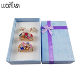 24 Pcs Random Gift Boxes For Pendant Bracelet Earrings Necklace Ring
