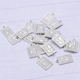 24 Pcs Tarot Charms Jewelry Making Alloy Pendant Gift