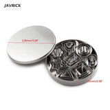 24 Pcs Mini Geometry Cookie Cutter Mold Stainless Steel