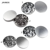 24 Pcs Mini Geometry Cookie Cutter Mold Stainless Steel