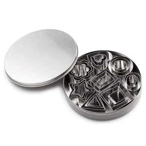 24 Pcs Stainless Steel Clay Earring Cutting Mold