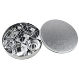 24 Pcs Stainless Steel Mini Cookie Cutter Mold Geometry Clay Earring Cutter
