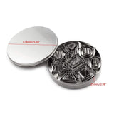 24 Pcs Stainless Steel Mini Cookie Cutter Mold Geometry Clay Earring Cutter