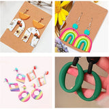 24 Pcs Polymer Clay Cutters Geometric Shape Stainless Steel Cutters