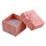 24 Pcs Ring Earring Jewelry Display Case Pink