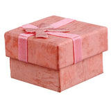 24 Pcs Pink Jewelry Display Case, Ring Earring Storage Box