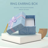 24 Pcs Ring Earring Jewelry Display Purple