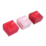24-Piece Square Ring Jewelry Box Set, Assorted Colors