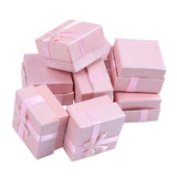 24-Piece Square Ring Jewelry Box Set, Assorted Colors