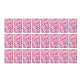 24-Piece Ribbon Bowknot Necklace Jewelry Display