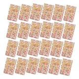 24-Piece Ribbon Bowknot Necklace Jewelry Display