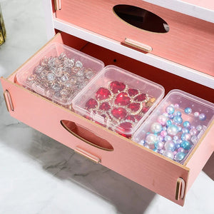 24 Mini Plastic Storage Box for Small Items, Beads, Jewelry