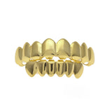 Bling Bling Teeth Grillz Top & Bottom Punk Caps Cosplay Tooth Rapper Hip Hop