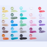 24-Color Crystal Epoxy UV Resin Jewelry DIY Kit