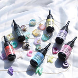 24-Color Crystal Epoxy UV Resin Jewelry DIY Kit