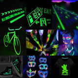 24 pcs Glow-in-the-Dark Powder & Pearl Pigment Set Resin Jewelry DIY Craft