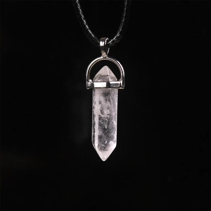 24pcs Mixed Natural Stone Carnelian Quartz Point Pendant Charms