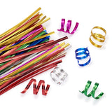 2400pcs Plastic Wire Twist Ties for Bag Packaging Lollipop Sealing