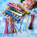 2400pcs Plastic Wire Twist Ties for Bag Packaging Lollipop Sealing