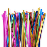 2400pcs Plastic Wire Twist Ties for Bag Packaging Lollipop Sealing
