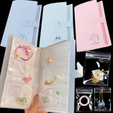Transparent Jewelry Organizer Storage Albums Gift with Box