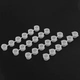 40 Strips Acrylic Mini Paint Container Storage for Arts and Crafts