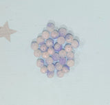 240pcs 10mm Glass Beads Imitating Jade for DIY Bracelet Bangle Making