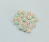 240pcs 10mm Glass Beads Imitating Jade for DIY Bracelet Bangle Making