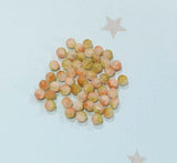 240pcs 10mm Glass Beads Imitating Jade for DIY Bracelet Bangle Making