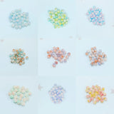 240pcs 10mm Glass Beads Imitating Jade for DIY Bracelet Bangle Making
