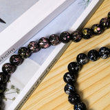 240pcs 10mm Glass Beads in 24 Colors for DIY Bracelet Making