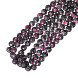 240pcs 10mm Glass Beads in 24 Colors for DIY Bracelet Making