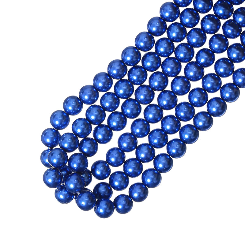 240pcs 10mm Glass Beads for DIY Bracelet Making in 16 Colors