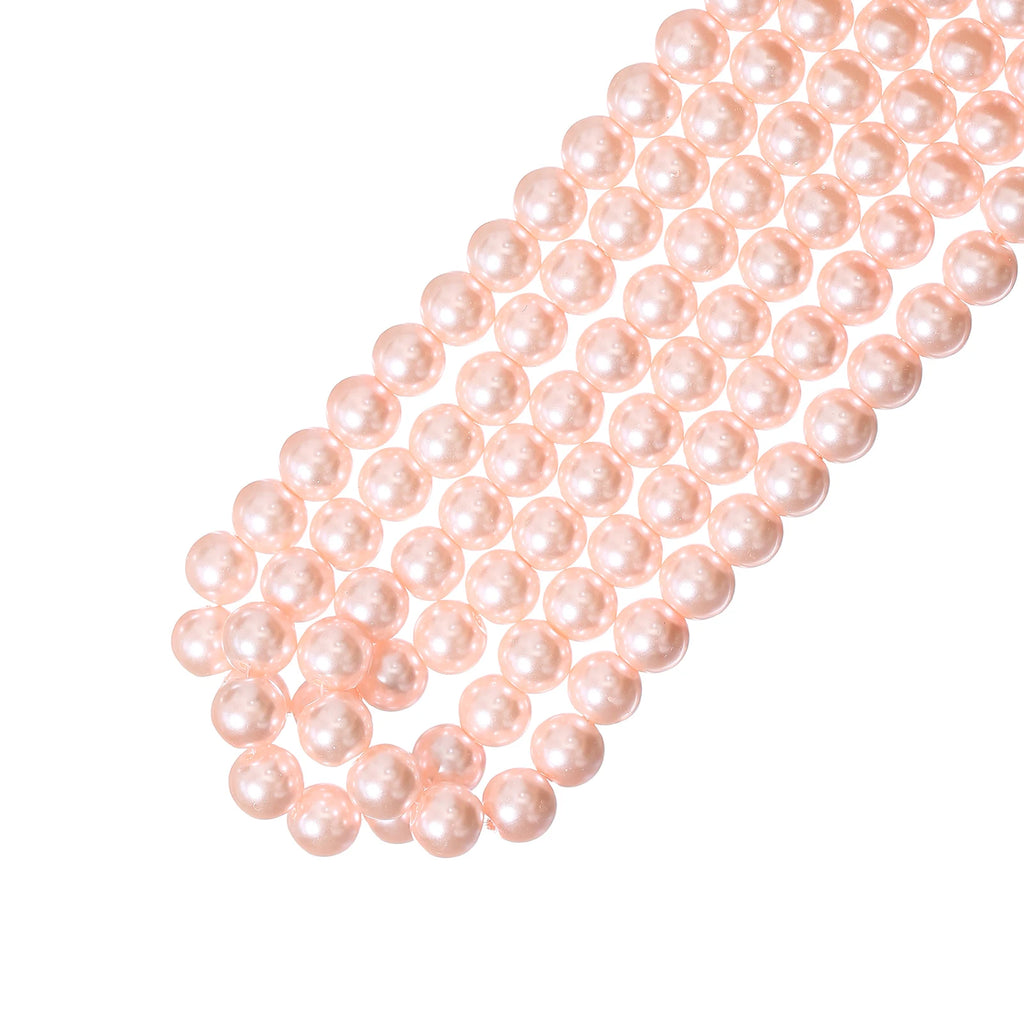 240pcs 10mm Glass Beads for DIY Bracelet Making in 16 Colors