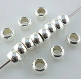 240pcs Tibetan Silver Round Rings Charm Spacers 3x5mm Beading Findings