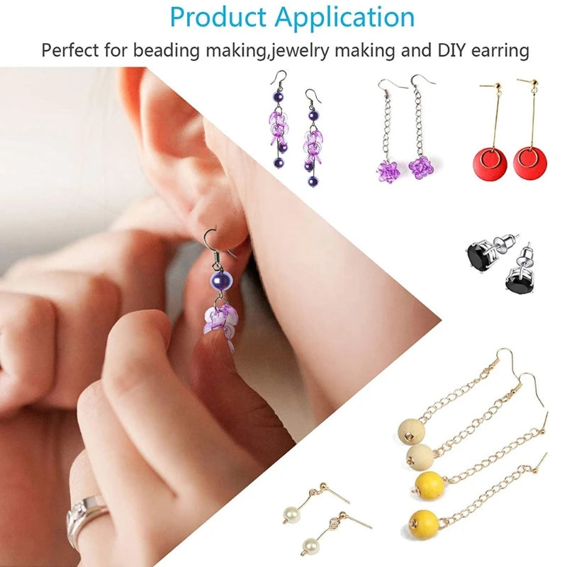 Earring Making Supplies Kit - DIY Jewelry Gift for Girls