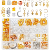Hair Braid Cuffs Clip Jewelry Dreadlocks Beads Hair Styling Decoration